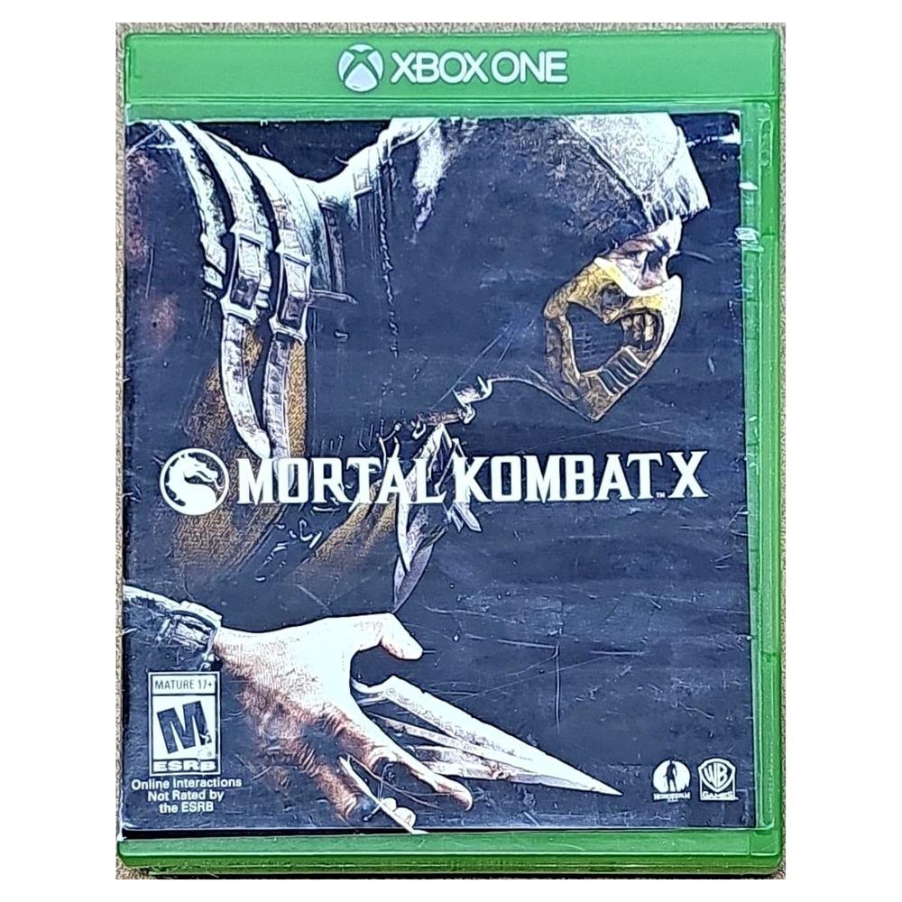 Mortal Kombat X Xbox One Fighting Game Warner Bros NettherRealm Studios Complete